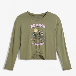 Evsie Girls Be Kind To All Kinds Graphic Tee